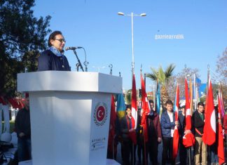 ZAFER KUTLANDI, ŞEHİTLER ANILDI