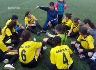 GAZİ YILDIZ KIZ FUTBOL TAKIMI İL 2.Sİ OLDU