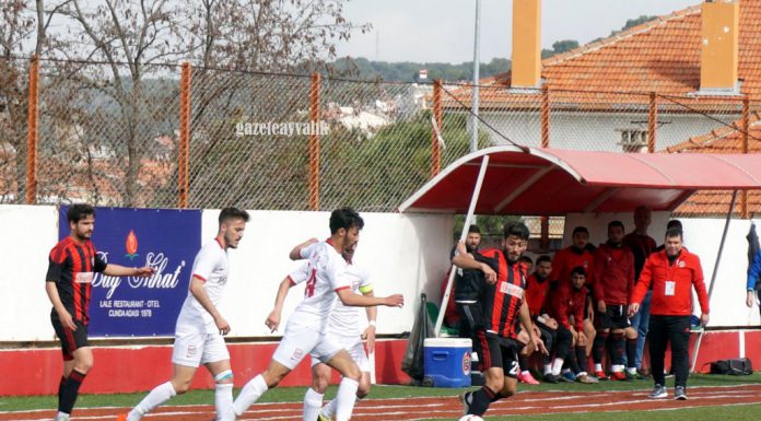 AYVALIKGÜCÜ BELEDİYE SPOR, TURGUTLUSPOR İLE KARŞILAŞTI