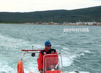 BBB İTFAİYE SUALTI ARAMA KURTARMA TİMLERİ AYVALIK’TA DALDI