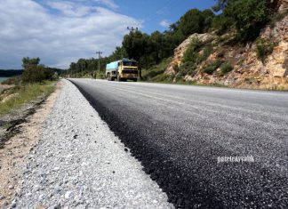 AYVALIK- SARIMSAKLI ARASI YOL YAPIM ÇALIŞMALARINDA 2. ETAP
