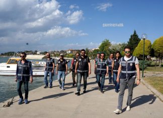 EMNİYETTEN NARKOTİK KÖPEKLİ UYUŞTURUCU UYGULAMASI