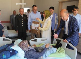 ASKERLER, HASTALAR VE ÇALIŞANLAR UNUTULMADI