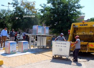 ÇÖPLER YERALTINDA TOPLANACAK