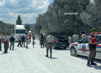 ‘TOZ SOLUMAK İSTEMİYORUZ’ DEYİP YOL KAPATTILAR