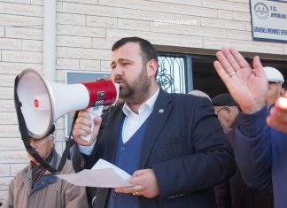 AK PARTİ AYVALIK TEŞKİLATI ‘KUDÜS DAVAMIZDIR’