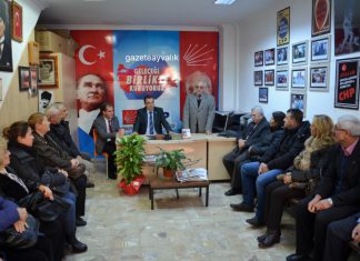 CHP İLÇE BAŞKANLIĞI’NDA DEVİR TESLİM TÖRENİ YAPILDI