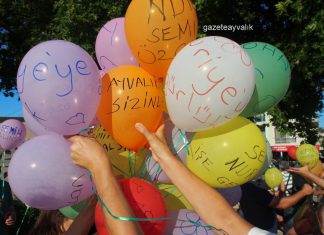 “NURİYE VE SEMİH TAHLİYE EDİLDİ, DESTEK İÇİN BALON UÇURANLAR HÂKİM KARŞISINDA”