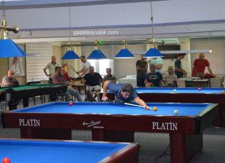 3 BANT BİLARDO İL BİRİNCİLİĞİ AYVALIK’TA YAPILACAK