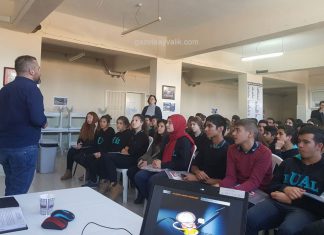 AYVALIK’TA LİSELİLERE ‘GENÇLİK VE GÜVENLİ GELECEK’ SEMİNERİ