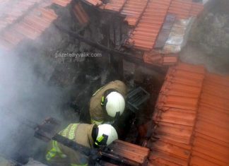 CUNDA’DA YANGIN, AYVALIK’TA YOĞUN DUMAN KORKUTTU