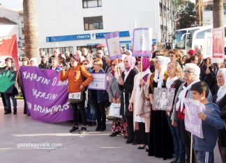 “ŞİDDET VE TECAVÜZE KARŞI TAVİZSİZ MÜCADELE İSTİYORUZ”