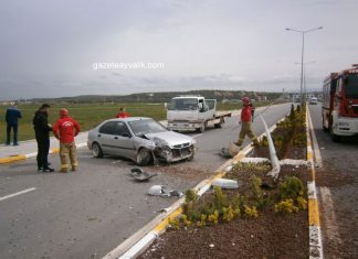 SARIMSAKLI’DA TRAFİK KAZASI