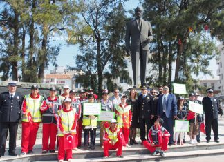 POLİS HAFTASI AYVALIK’TA TÖRENLE KUTLANDI