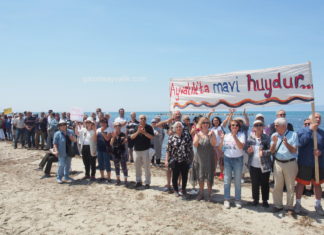 AYVALIK, MADENE KARŞI TEK YÜREK