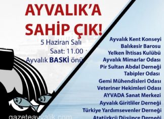 ÇEVRE GÜNÜNDE ‘AYVALIK’A SAHİP ÇIK’ EYLEMİ