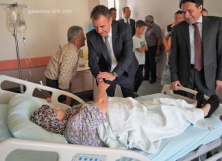 BAYRAMDA HASTA, YAŞLI VE KAMU PERSONELİ UNUTULMADI
