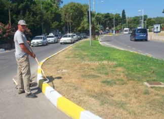 ORTA REFÜJLERDE BOYAMA ÇALIŞMASI