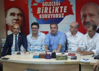 CHP İL BAŞKANI VE MİLLETVEKİLLERİNDEN AYVALIK ÇIKARMASI