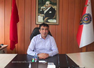 AYVALIK İLÇE EMNİYET MÜDÜRLÜĞÜNDE GÖREV DEĞİŞİMİ