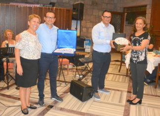 ADLİYE PERSONELİNDEN BAŞSAVCI TOKEL’E ÖZEL VEDA