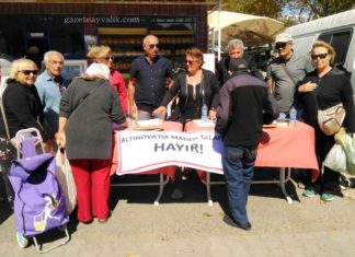 ALTINOVA DENİZİNDE MADEN ARAMAYA KARŞI İMZA KAMPANYALARI BAŞLATILDI