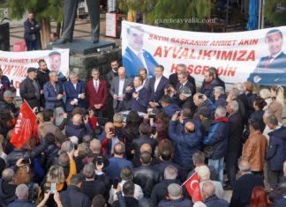 CHP BALIKESİR BÜYÜKŞEHİR BELEDİYE BAŞKAN ADAYI AHMET AKIN, AYVALIK’TA