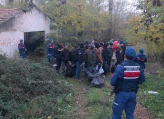AFGANİSTAN UYRUKLU 70 DÜZENSİZ GÖÇMEN YAKALANDI