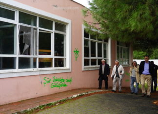 CEM EVİ VE KÜLTÜR MERKEZİ YAPILACAK BİNADA İNCELEME