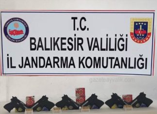 ALTINOVA’DA RUHSATSIZ TABANCA OPERASYONU