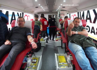 AYVALIK, UMUT OLMAK İÇİN KAN VERDİ