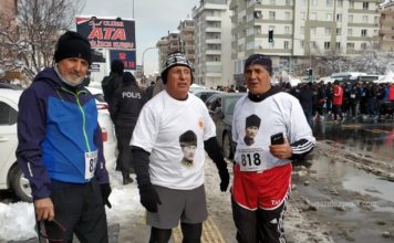 83.BÜYÜK ATATÜRK KOŞUSUNA KATILDI