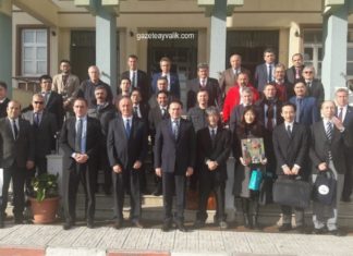 JAPON HEYET, DEPREM TECRÜBESİNİ AYVALIK’TA PAYLAŞTI