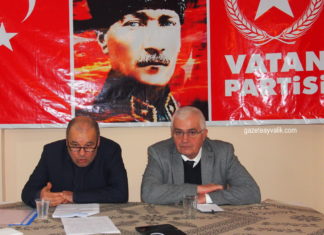 VATAN PARTİSİ, AYVALIK BELEDİYE BAŞKAN ADAYINI AÇIKLADI