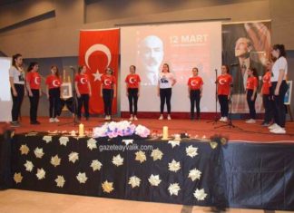İSTİKLAL MARŞIMIZIN KABUL EDİLİŞİNİN 98. YILI TÖRENLE KUTLANDI