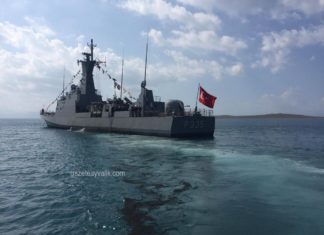 TCG İMBAT HÜCUMBOTU AYVALIK’TA