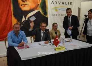 AYVALIK BELEDİYE MECLİSİ YENİ DÖNEMİN İLK TOPLANTISINI YAPTI