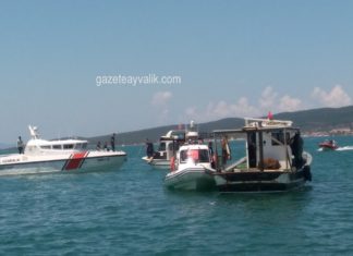 SAHİL GÜVENLİK, DENİZ PATLICANI AVCILIĞI YAPAN TEKNELERİ TOPLADI