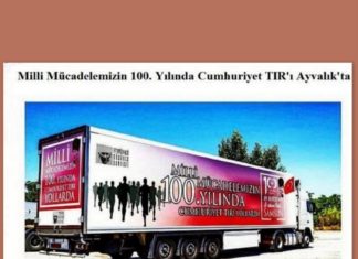 CUMHURİYET TIR’I AYVALIK’TA
