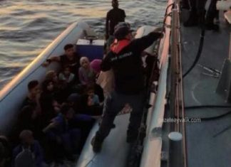 AYVALIK’TA 60 DÜZENSİZ GÖÇMEN YAKALANDI