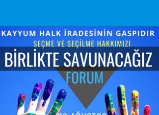 AYVALIK DEMOKRASİ PLATFORMUNDAN FORUMA DAVET