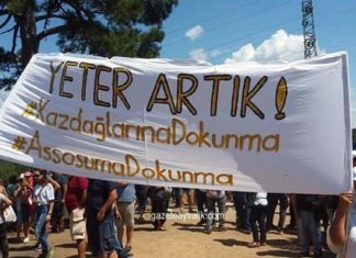 BÜYÜK BULUŞMA GERÇEKLEŞTİ; ON BİNLERCE İNSAN KAZDAĞLARI’NA YAPILMAK İSTENEN MADENE ‘HAYIR’ DEDİ