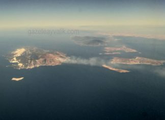 MARMARA ADASI VE BURGAZADA DA YANGIN