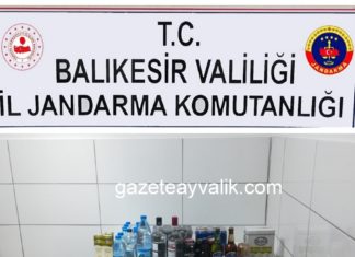 JANDARMADAN KAÇAK İÇKİ OPERASYONU