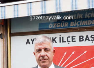 SERDAR DEMİREZER, CHP AYVALIK İLÇE BAŞKANLIĞI ADAYLIĞINI AÇIKLADI
