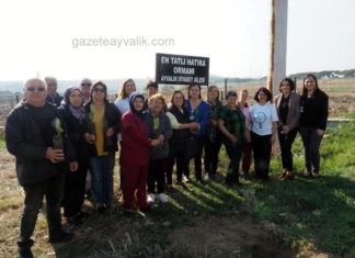 TÜRKİYE’NİN EN TATLI HATIRA ORMANI, AYVALIK’TA