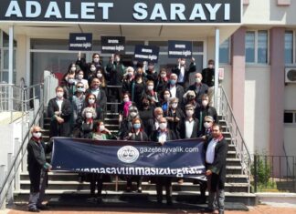 BAROLARIN SAVUNMA YÜRÜYÜŞÜNE POLİS MÜDAHALESİ, AYVALIK’TA PROTESTO EDİLDİ