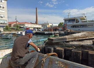 AYVALIK VE CUNDA İSKELELERİNDE YENİLEME ÇALIŞMALARI