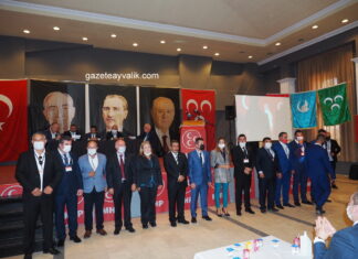 MHP AYVALIK İLÇE BAŞKANLIĞI 13. OLAĞAN KONGRESİ YAPILDI