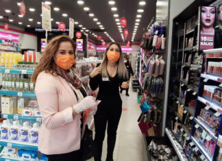 KADINA ŞİDDETE ‘ TURUNCU MASKE’ İLE ‘ HAYIR’ DEDİLER